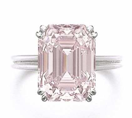 8.73 carat Fancy Intense Pink VVS2 diamond